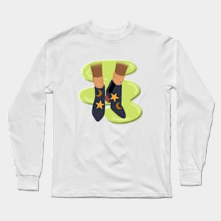 A Witch in Chelsea boots Long Sleeve T-Shirt